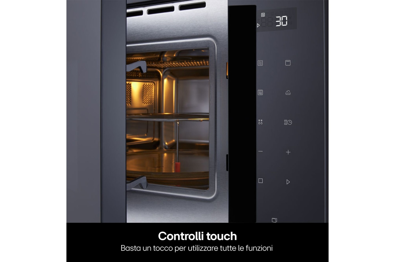 Controlli touch forno microonde da incasso MG7Z2593B